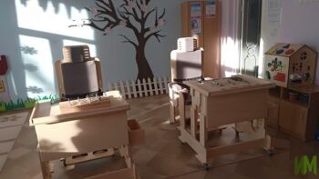 Парты и стулья для Шумерлинской школы-интернат