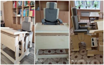 Парта и стулья для чебоксарской школы-интернат
