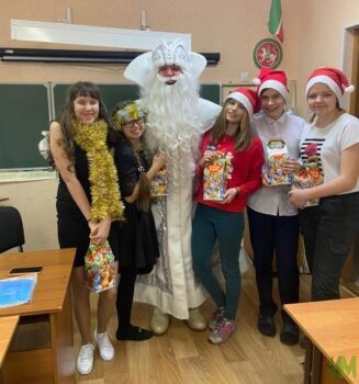 Новогодние подарки для "Казанской школы-интернат №7 для детей с ОВЗ"