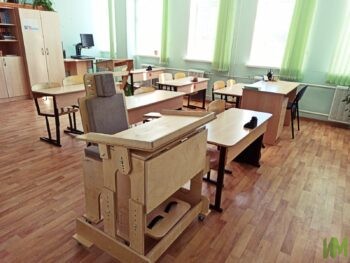 Парты и стулья для школы-интерната №4 Тольятти