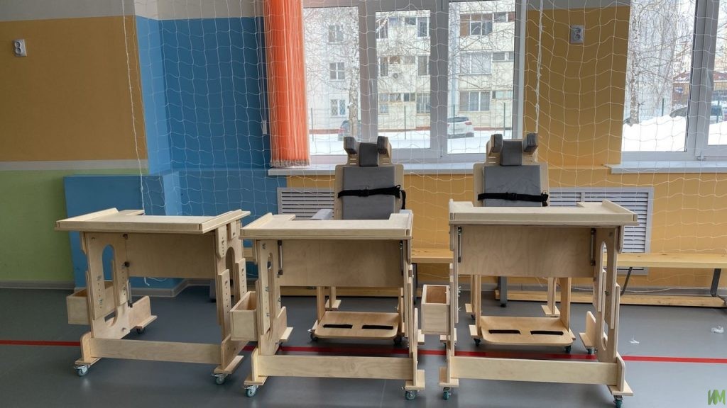 Парты и стулья Для Нижнекамской школы-интерната "Надежда"