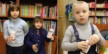 Спонсоры благотворительного фонда Исполнение мечты передали детскую зубную пасту фирмы "Фаберлик" для семей, воспитывающих детей-инвалидов.