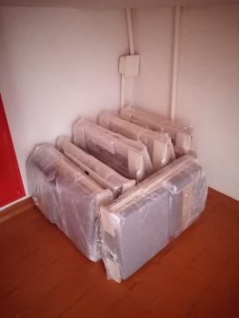 Учалинская КШИ и новые парты со стульями