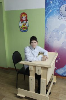 Парты «Мечта» для Замятинского детского дома