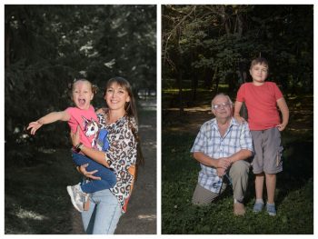 Олег Каракулов устроил фотосессию особенным ребятам