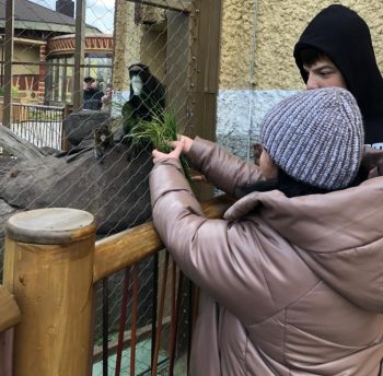 Знакомство с жителями Африки