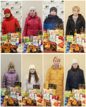 Были переданы 50 продуктовых наборов