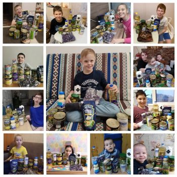 Большая раздача продуктов завершена!