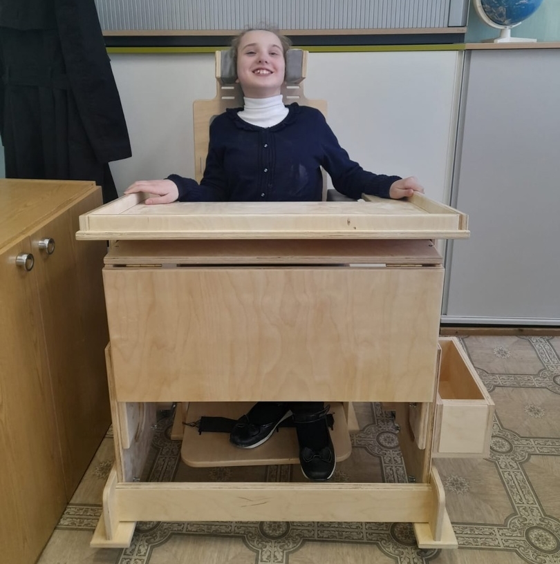 Школа-интернат №1 г.о. Электростали получила парты и стулья «Мечта»