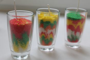 Насыпные свечи своими руками!
