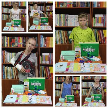 Школьные принадлежности для 50 ребят из фонда