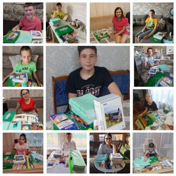 Большая раздача канцтоваров в фонде завершилась!