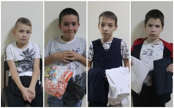 ООО «Дорофей-ка» прислали в фонд одежду!