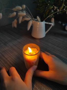 Насыпные свечи своими руками!