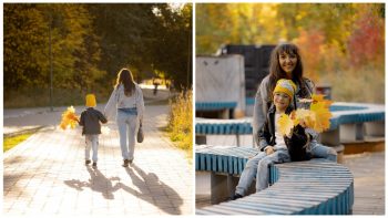 Осенняя фотосессия в Горкинско-Ометьевском лесу