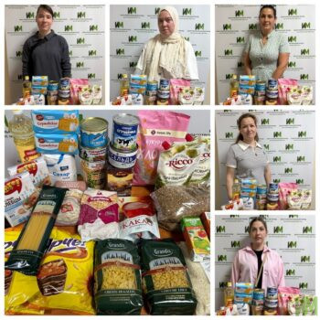 На Международный день защиты детей передано 50 продуктовых наборов