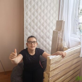 Жизнь становится лучше: кровати «Мечта» для Амира и Гульназ