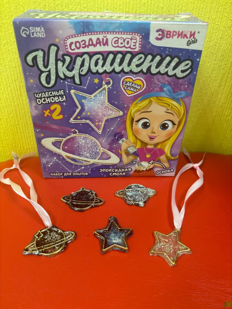 украшения из эпоксидной смолы