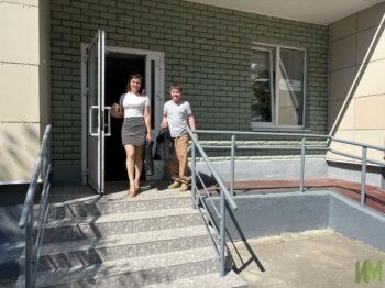 Обновление крыльца фонда "Исполнение мечты"
