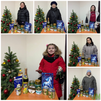 25 новогодних наборов нашли своих адресатов!
